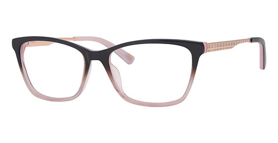 Liz Claiborne L 488 - Shaded Grey Pink, Acetate, Rectangle frame