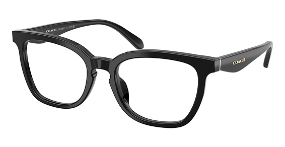 COACH HC6288U - Black, Plastic, Oval frame