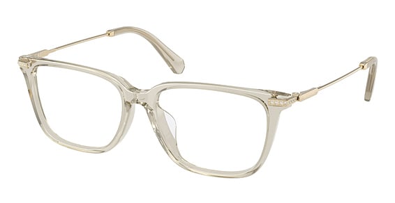 Swarovski SK2067D - Transparent Beige, Plastic, Mixed Shapes frame
