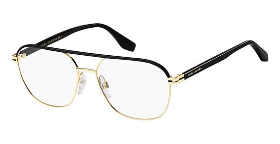 Marc Jacobs Marc 571 - Gold Black, Stainless Steel, Aviator frame