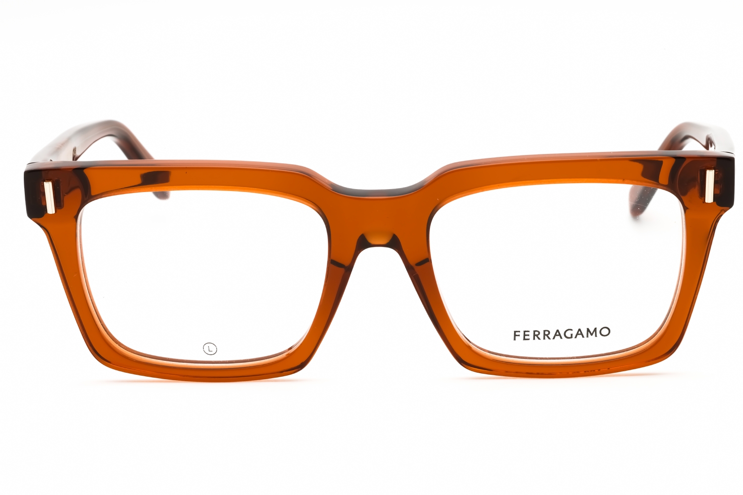 Salvatore Ferragamo SF2993 - Transparent Brown, Acetate, Rectangle frame