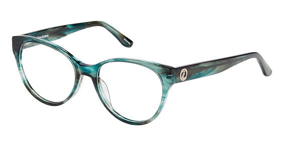 Juicy Couture JU 267/G - Teal, Acetate, Round frame