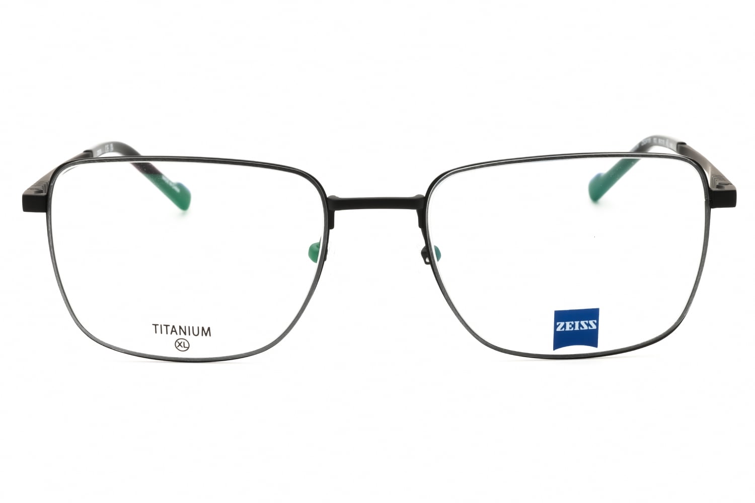 Zeiss ZS24155 - Matte Black, Titanium, Rectangle frame