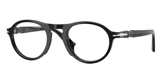 Persol PO3410V ALBA - Black, Plastic, Mixed Shapes frame