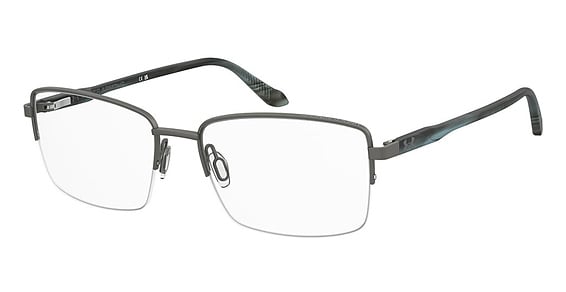 Under Armour UA 5095/G - Dark Ruthe, Stainless Steel, Rectangle frame