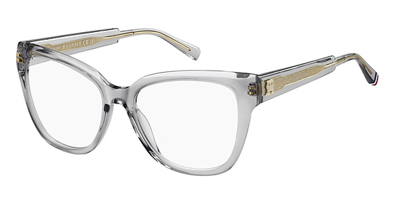 Tommy Hilfiger TH 2209 - Grey, Acetate, Rectangle frame