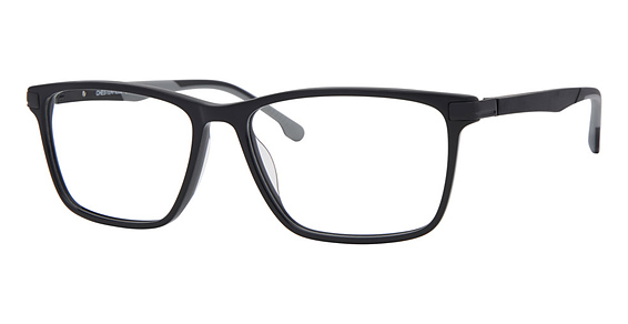 Chesterfield CH 138Xl - Matte Black, Acetate, Rectangle frame