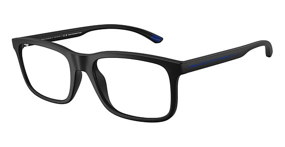 Armani Exchange AX3125U - Matte Black, Acetate, Rectangle frame