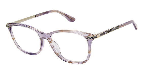 Stuart Weitzman WZN 1007/G - Violet Brown Horn, Acetate, Rectangle frame