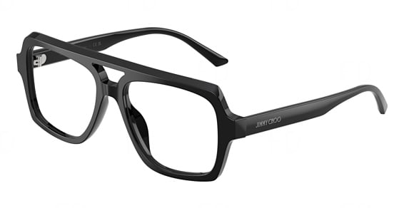 Jimmy Choo JC3071U - Black, Plastic, Mixed Shapes frame