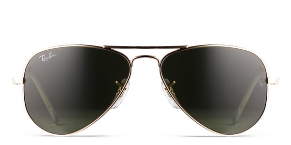 Ray-Ban RB3044 - Gold Crystal, Metal, Aviator frame