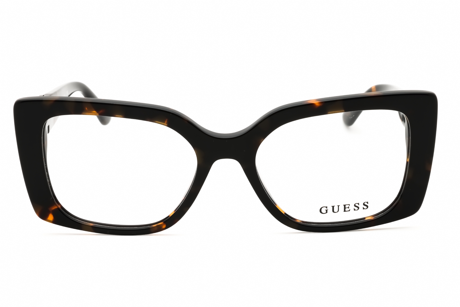 Guess GU50322 - Dark Havana, Acetate, Rectangle frame