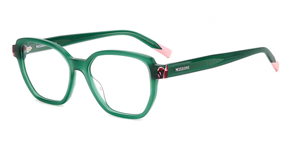 Missoni MIS 0134 - Grn Pk, Acetate, Rectangle frame
