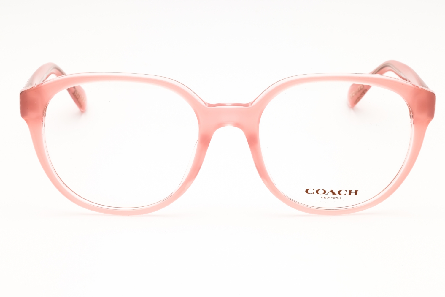 COACH 0HC6209U - Milky Pink, Plastic, Round frame