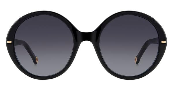 Carolina Herrera HER 0177/S - Black White, Acetate, Round frame