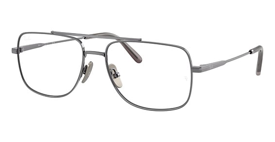 Ray-Ban RX8797 WILLIAM TITANIUM - Gunmetal, Titanium, Aviator frame
