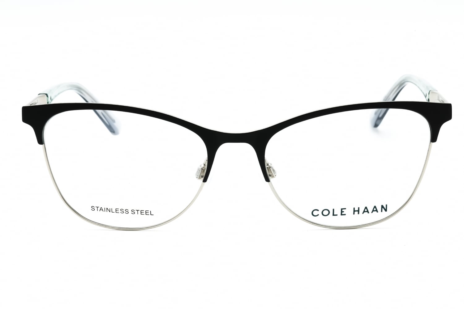 Cole Haan CH5051 - Black, Metal, Cat Eye frame