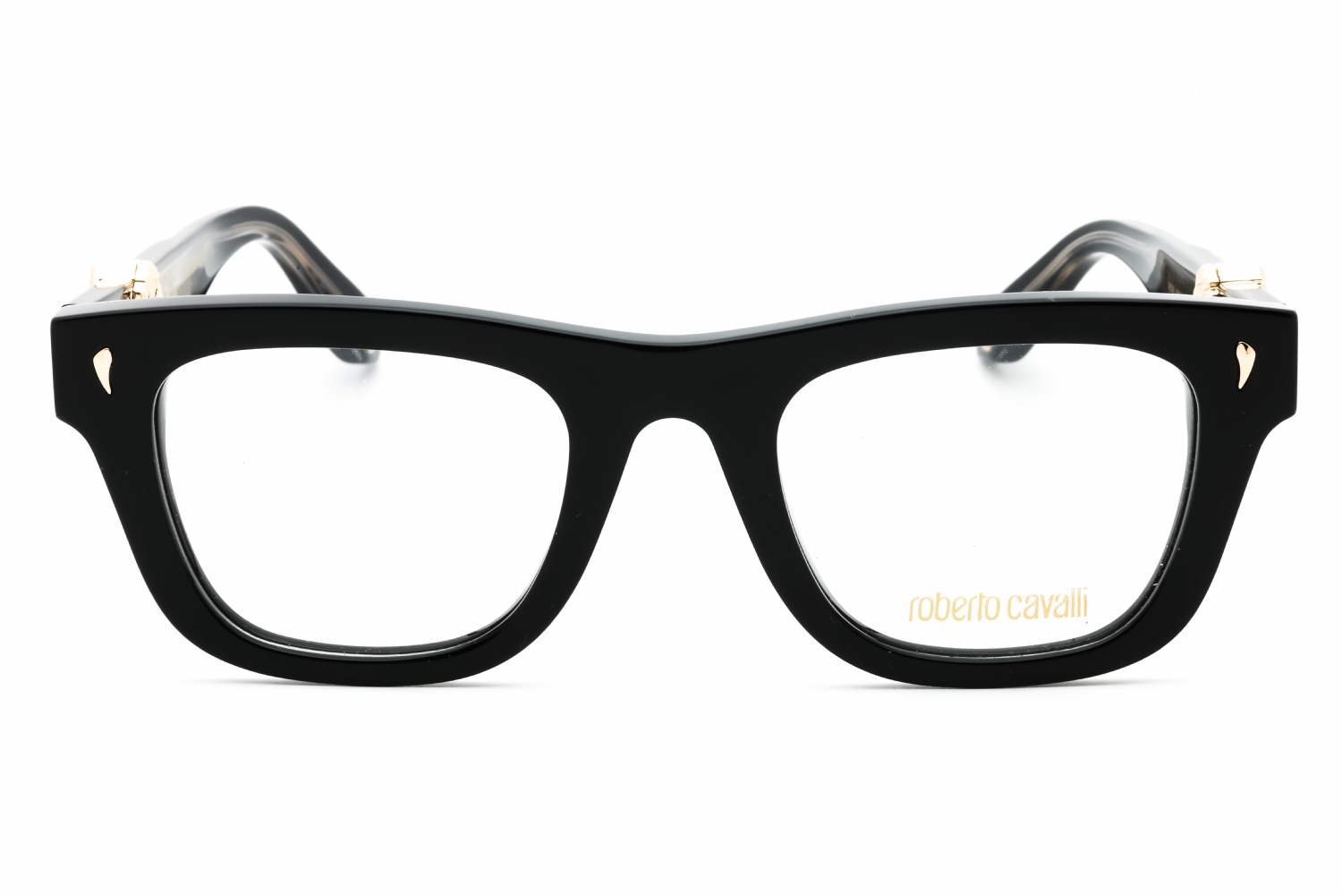 Roberto Cavalli VRC052 - Shiny Black, Plastic, Rectangle frame