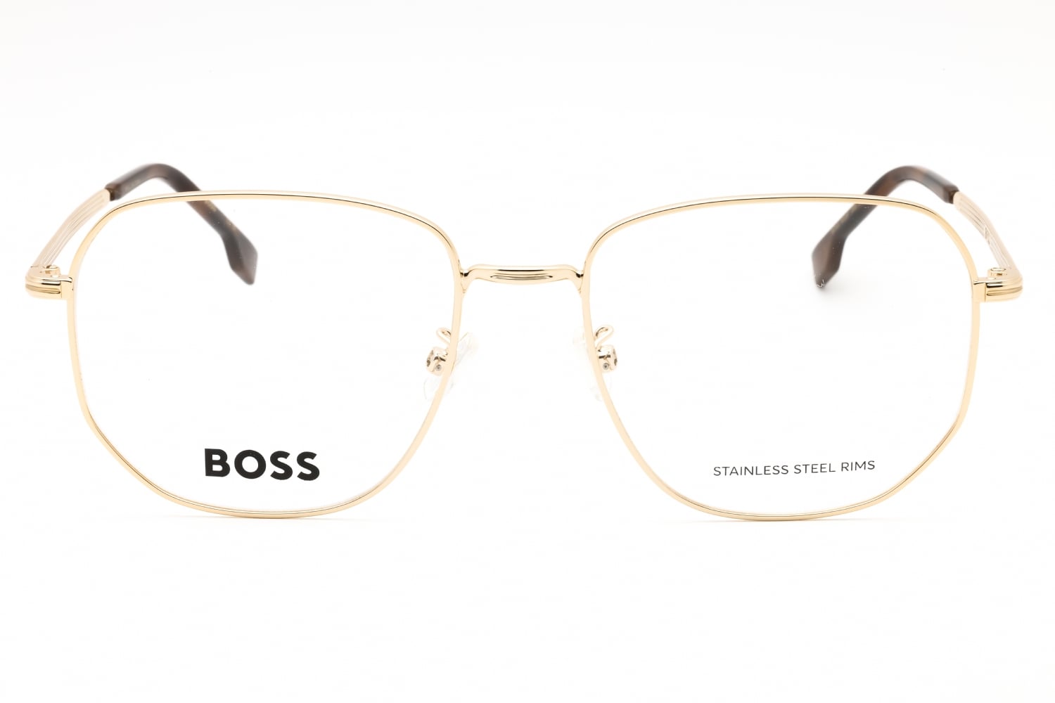 Hugo Boss BOSS 1672/F - Gold, Metal, Oval frame