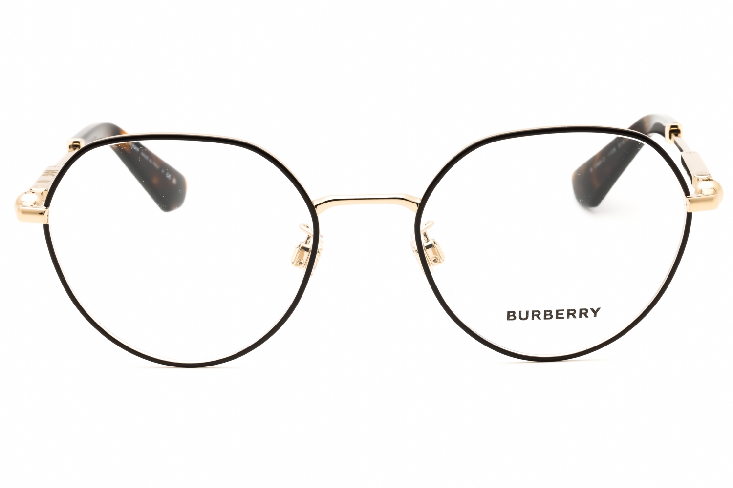 Burberry 0BE1388D - Light Gold, Metal, Round frame