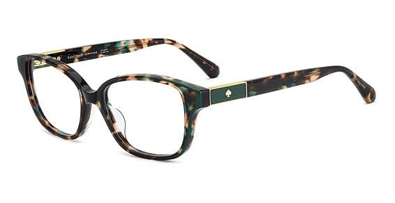 Kate Spade KS Cherette2/US - Green Havana Green, Acetate, Rectangle frame