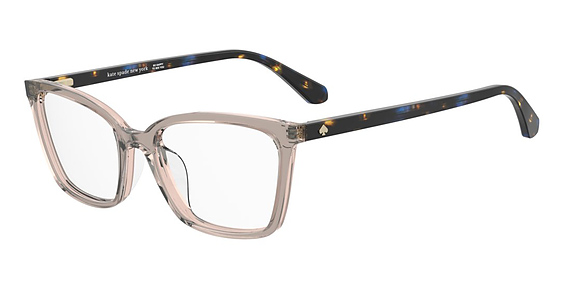 Kate Spade Wanda/F - Grey Beige, Plastic, Rectangle frame