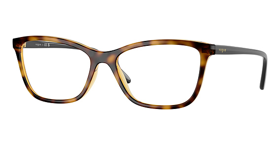 Vogue VO5603 - Total Dark Havana, Acetate, Oval frame