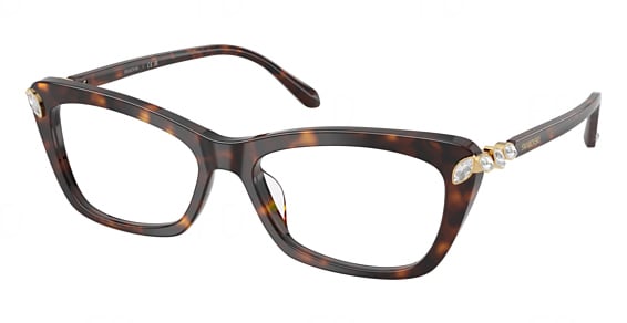 Swarovski SK2068U - Havana, Plastic, Mixed Shapes frame