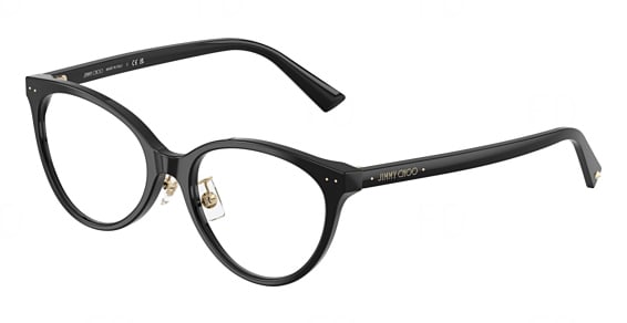 Jimmy Choo JC3047F - Black, Plastic, Cat Eye frame