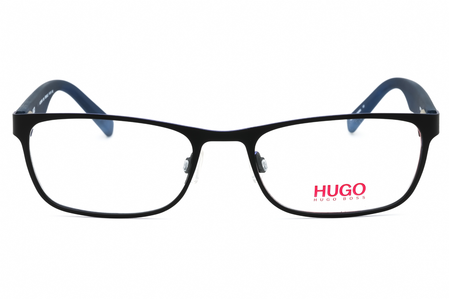 HUGO HG 0209 SAM - Mtblkblue, Metal, Rectangle frame