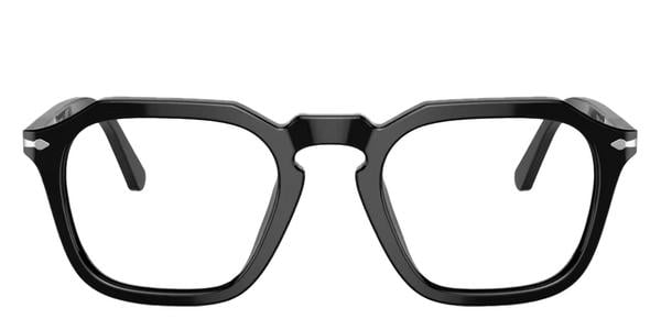Persol PO3292V - Black, Acetate, Geometric frame