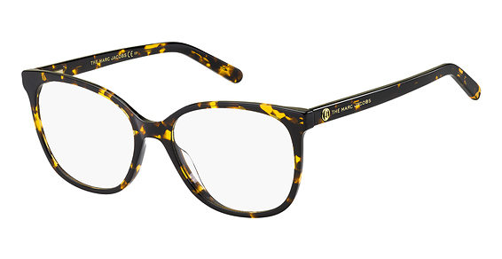Marc Jacobs MARC 540 - Brown Havana, Plastic, Rectangle frame