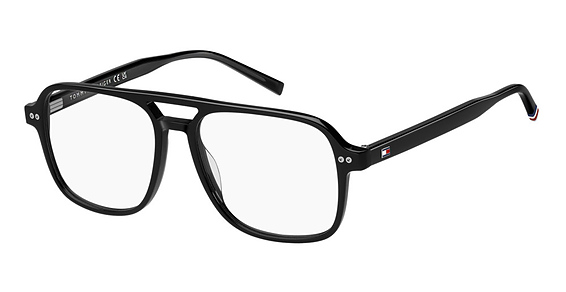 Tommy Hilfiger TH 2188 - Black, Acetate, Aviator frame