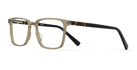 Elasta E 1650 - Beige Crystal, Acetate, Rectangle frame