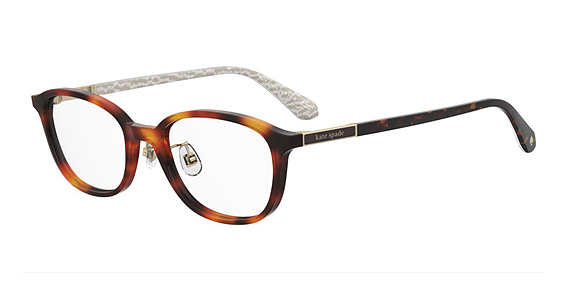 Kate Spade KS Aisha 2/FJ - Havana, Acetate, Oval frame