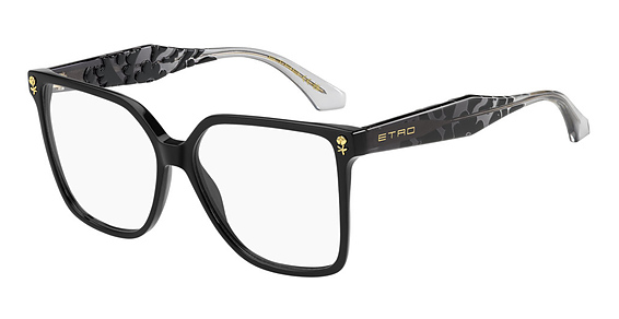 Etro 0130 - Black, Acetate, Rectangle frame