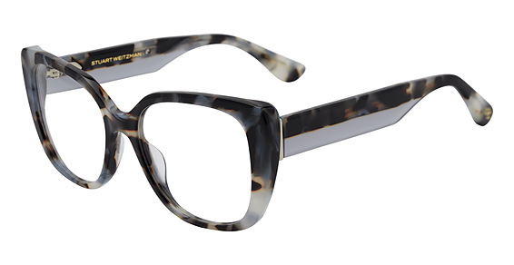 Stuart Weitzman WZN 1027 - Blue Havana, Acetate, Rectangle frame