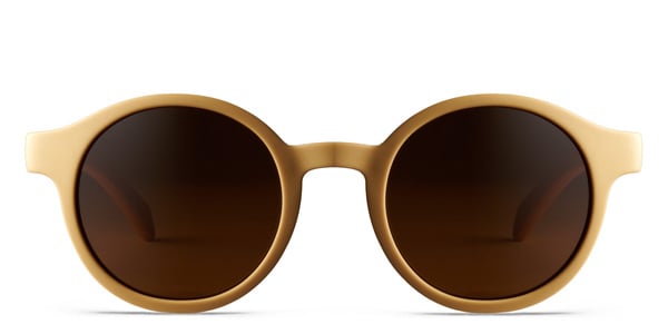 Karün Cochamo Sun - Yellow, Eco-Friendly, Round frame