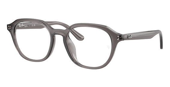 Ray-Ban RX7259D - Transparent Dark Grey, Acetate, Round frame