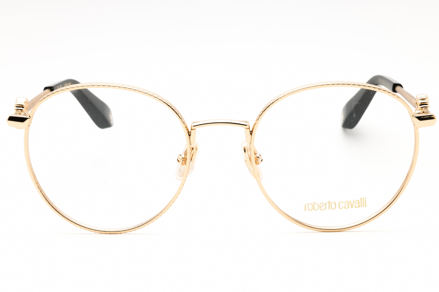 Roberto Cavalli VRC047 - Shiny Rose Gold, Metal, Round frame