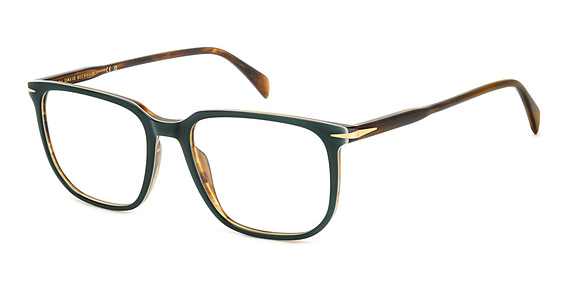 David Beckham DB 1141 - Grn Bwstr, Plastic, Rectangle frame