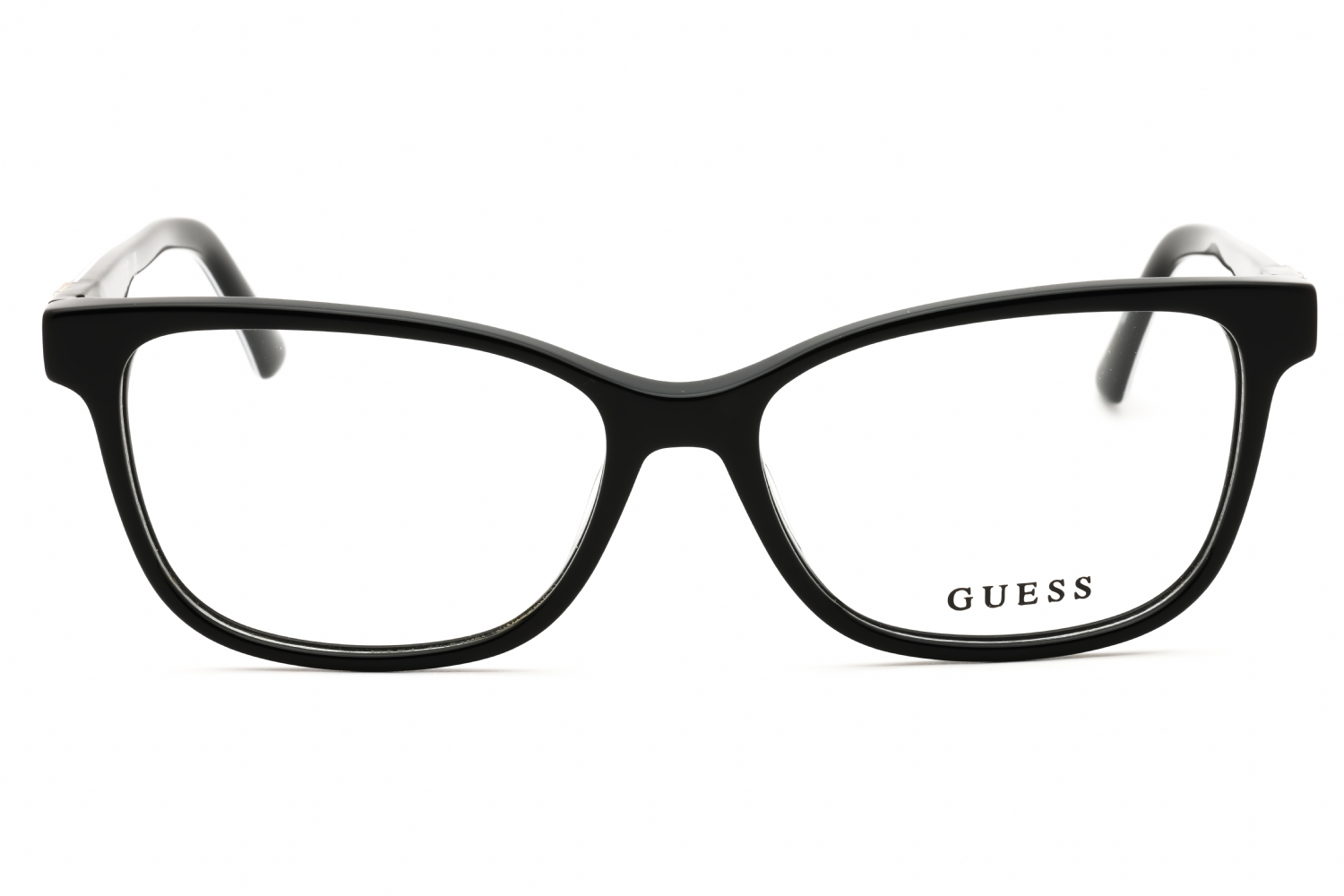 Guess GU2943 - Shiny Black, Acetate, Rectangle frame