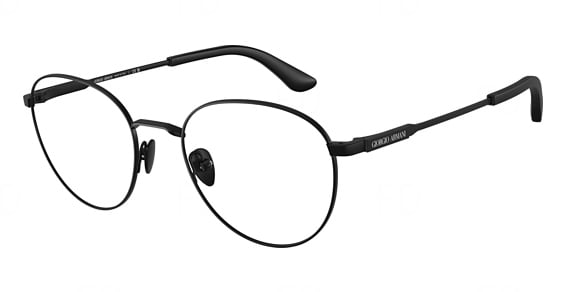 Giorgio Armani AR5164 - Matte Black, Metal, Round frame