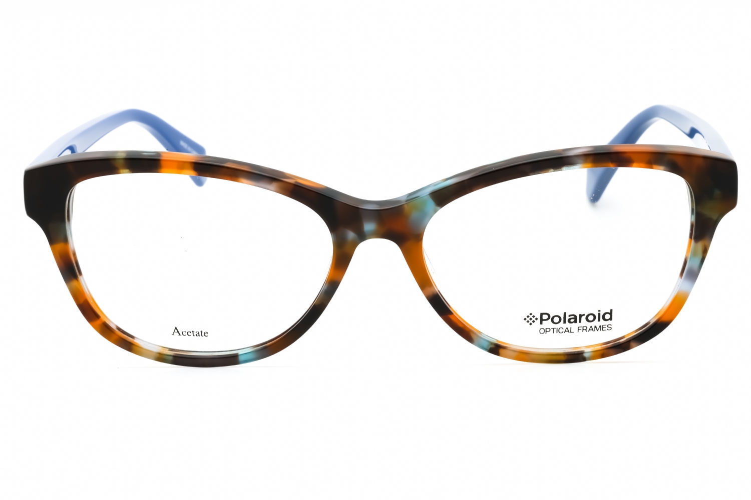 Polaroid PLD D370 - Azure Havana, Plastic, Cat Eye frame