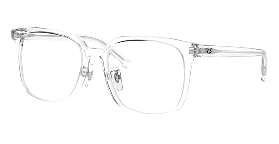 Ray-Ban RX5419D - Transparent, Plastic, Rectangle frame
