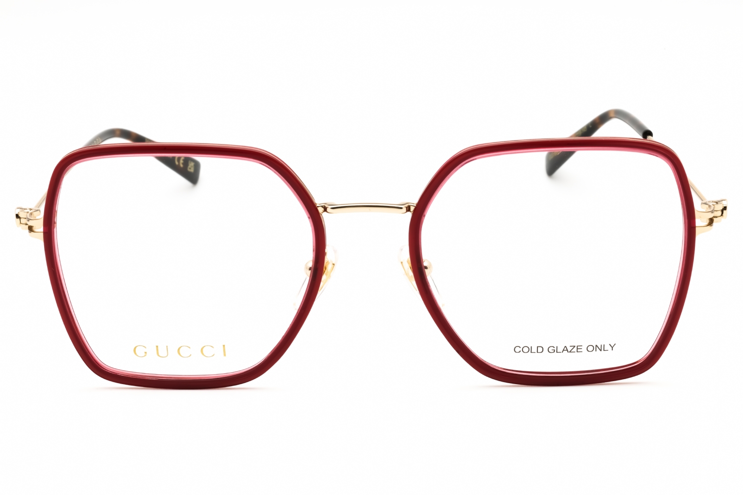 Gucci GG1850O - Burgundy, Acetate, Rectangle frame