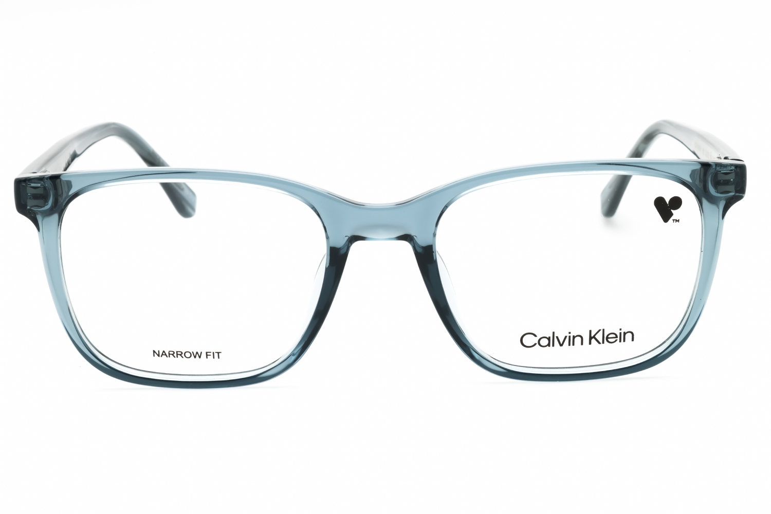 Calvin Klein CK21500 - Crystal Teal, Acetate, Rectangle frame