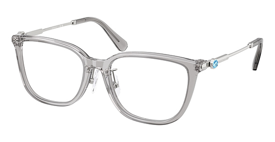 Swarovski SK2041D - Transparent Grey, Plastic, Oval frame