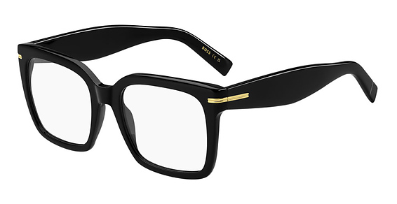 Hugo Boss Boss 1733 - Black, Acetate, Rectangle frame