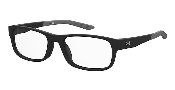 Under Armour UA 5079 - Matte Black, Plastic, Rectangle frame